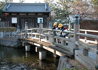 忍城の木橋