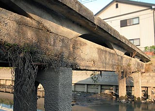 樋と橋脚